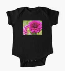Dahlia Macro One Piece - Short Sleeve