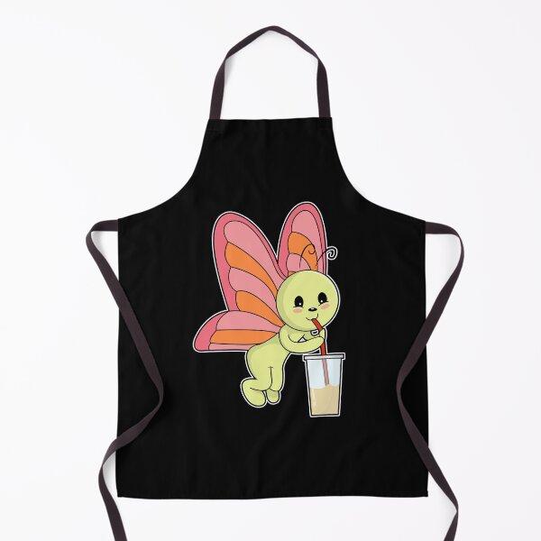 Item preview, Butterfly at Drinking with Drinking straw & Drink designed and sold by Snabdesign84.