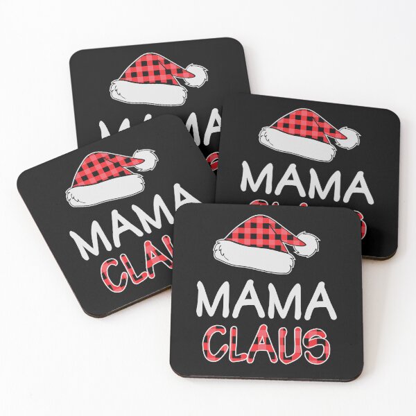 Item preview, Red Plaid Mama Claus designed and sold by zenpatterns.