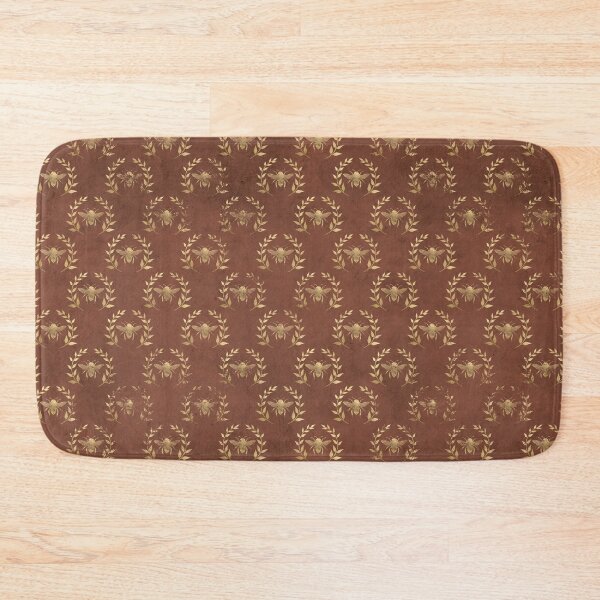 Item preview, Golden bee Pattern Print Art Design designed and sold by Spot Sweet.