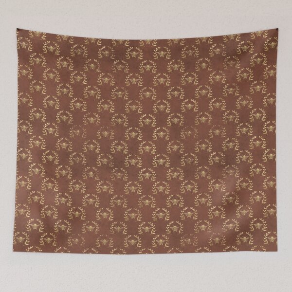 Item preview, Golden bee Pattern Print Art Design designed and sold by Spot Sweet.