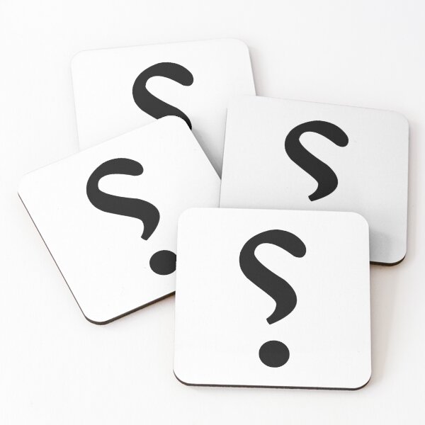 Item preview, Percontation / rhetorical question mark (Black) designed and sold by charqui.