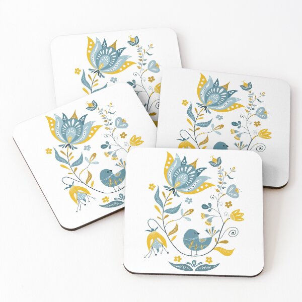 Item preview, Cute Scandinavian Hand-drawn Folk Art designed and sold by NordicStudio.