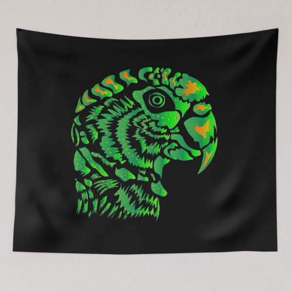 Item preview,  Psychedelic Geometric Neon Parrot 2 designed and sold by Slydell1.