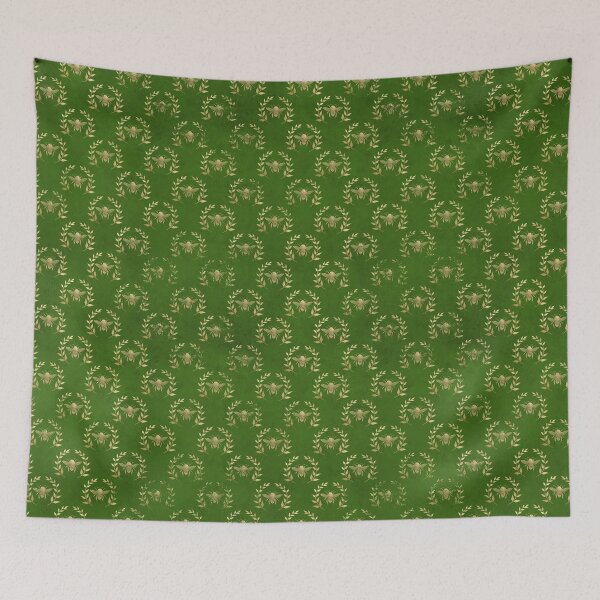 Item preview, Golden bee Pattern Print Art Design designed and sold by Spot Sweet.