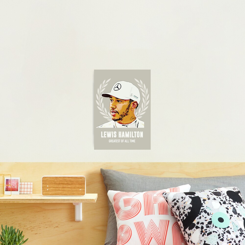Lewis Hamilton - Greatest of All Time Photographic Print