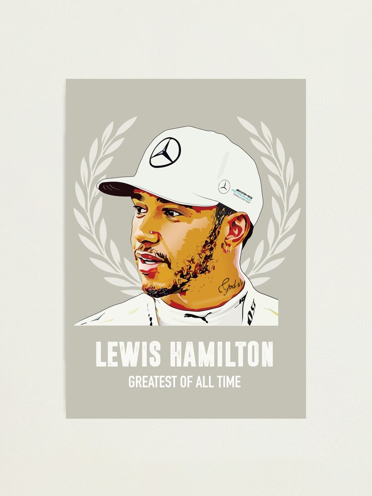 Alternate view of Lewis Hamilton - Greatest of All Time Photographic Print