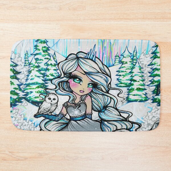 Item preview, Princess of Winter, Frozen Icy Nature Scene Fantasy Art designed and sold by hannahlynnart.