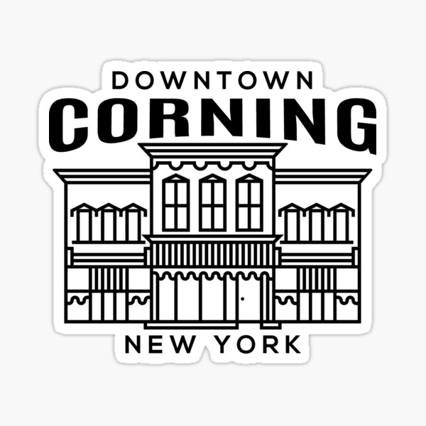 Item preview, Downtown Corning NY designed and sold by HalpinDesign.