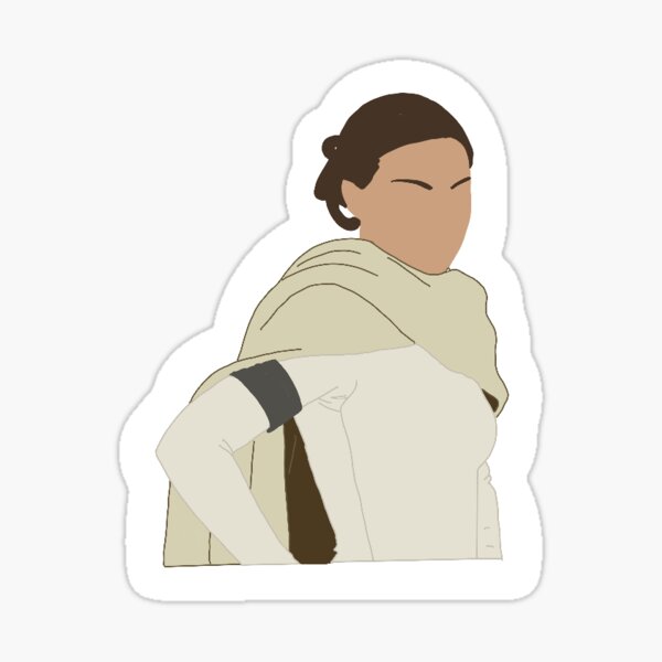 Vista previa del artículo con la obra «Padme amidala», diseñado y vendido por ProScribble.