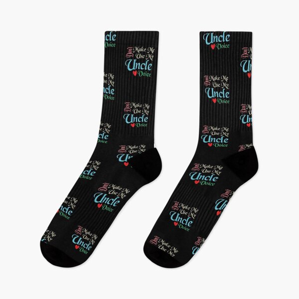 Item preview, Don't Make Me Use My Uncle Voice, Cute Funny Gift Ideas For Uncle designed and sold by awesomedraw.