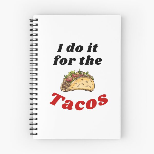 Aperçu de l'œuvre Je le fais pour les tacos créée et vendue par PuttiDesignShop.