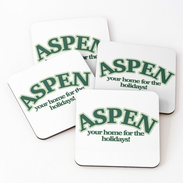 Item preview, Aspen Slogan designed and sold by smilefactory.