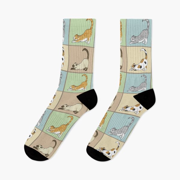 Item preview, Cat pattern pastel designed and sold by Milanicole.