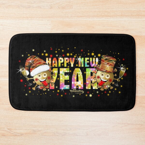 Item preview, New Year's Eve masks with the virus of the year by Los Simonsitos designed and sold by simonsitos.