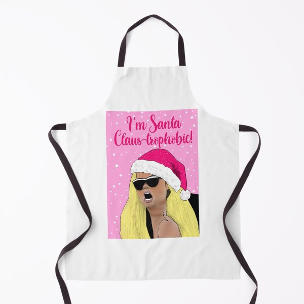 Item preview, Gemma Collins "I'm Santa Claus-trophobic" Christmas card designed and sold by Sweetie Darling Design.