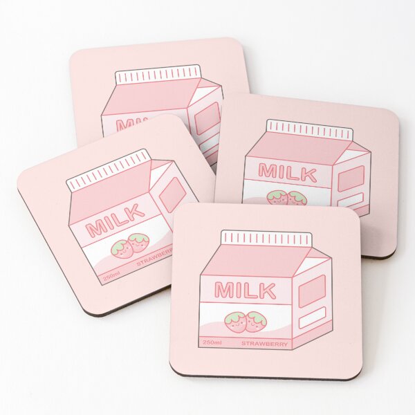 Item preview, Kawaii Strawberry Milk designed and sold by Happy Pixel.