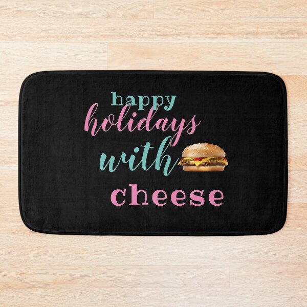Item preview, Happy Holidays With Cheese designed and sold by TINASTORESHOPE.