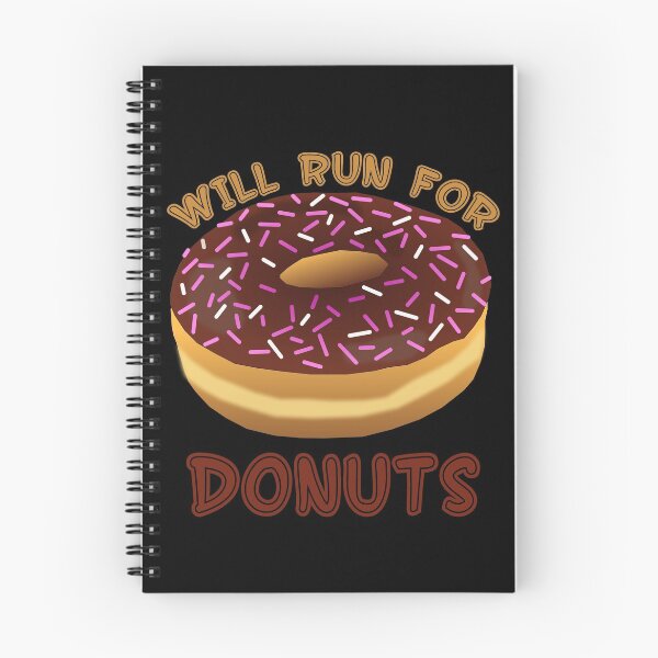Item preview, Will Run For Donuts Funny Food Design designed and sold by up4tee.