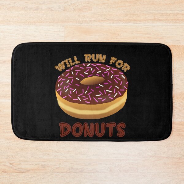 Item preview, Will Run For Donuts Funny Food Design designed and sold by up4tee.