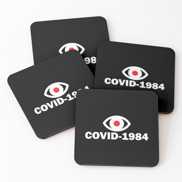 Item preview, COVID-1984 designed and sold by Kent Hefley.