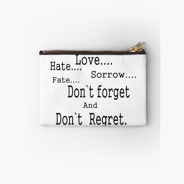 Item preview, No regrets designed and sold by Vallirant.