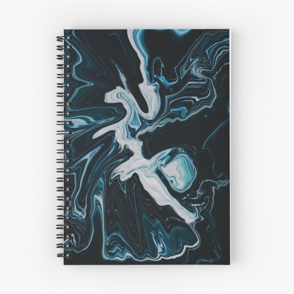 Item preview, Abstract Dark Blue Marbling art designed and sold by Butterfly-Dream.
