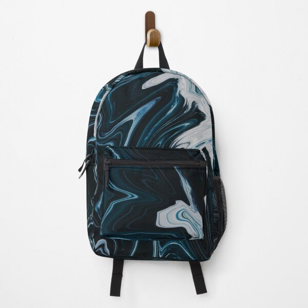 Item preview, Abstract Dark Blue Marbling art designed and sold by Butterfly-Dream.