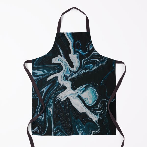 Item preview, Abstract Dark Blue Marbling art designed and sold by Butterfly-Dream.