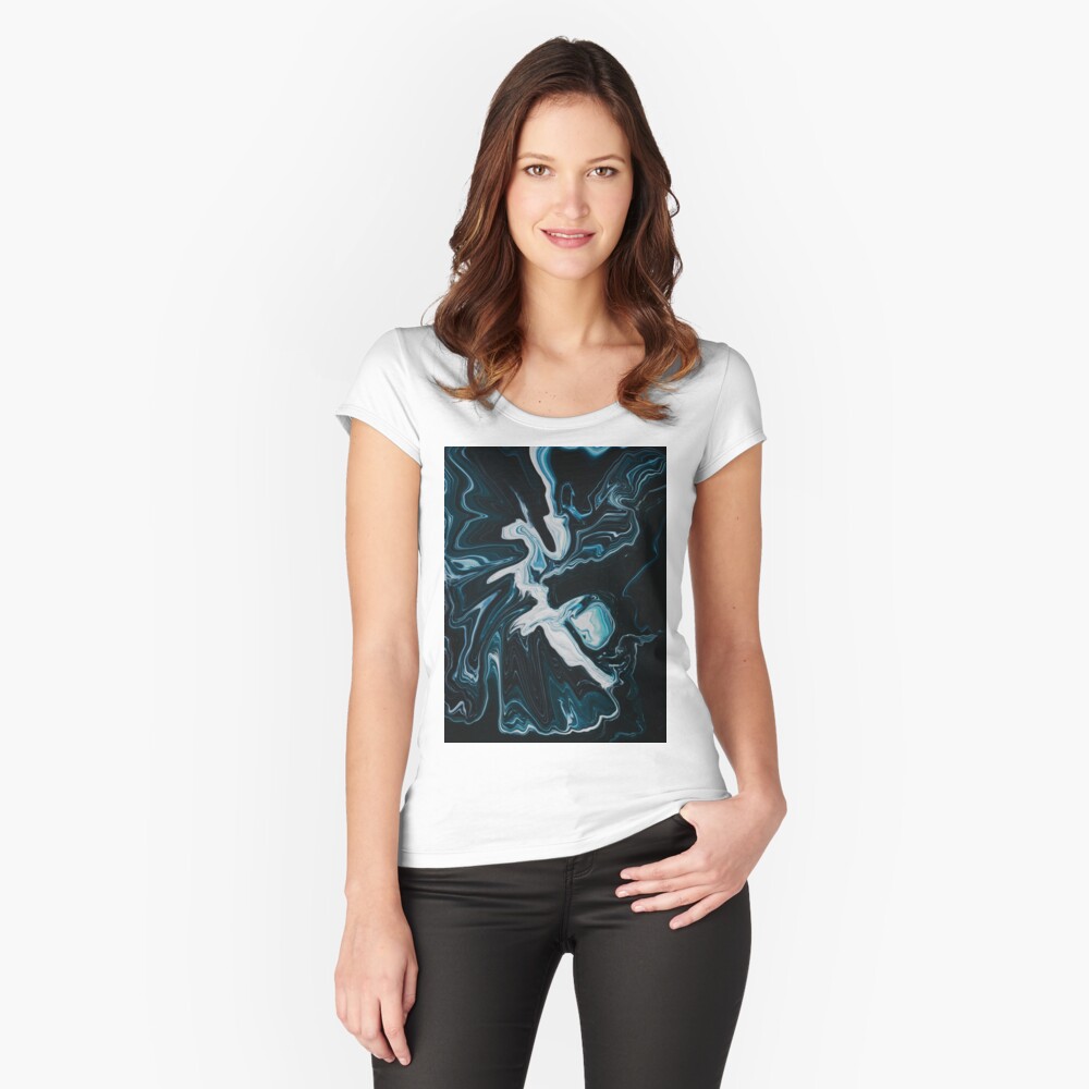 Item preview, Fitted Scoop T-Shirt designed and sold by Butterfly-Dream.
