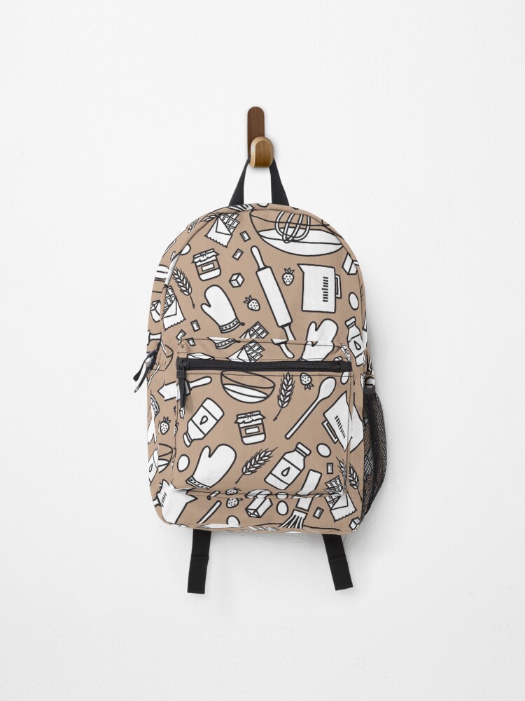 Thumbnail 1 of 3, Backpack, Baking Pattern designed and sold by iilustra.