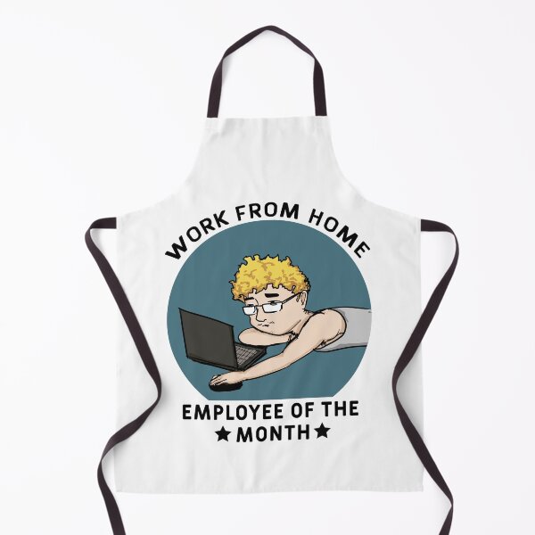 Item preview, Work From Home - Employee of the Month designed and sold by Art-Tease.