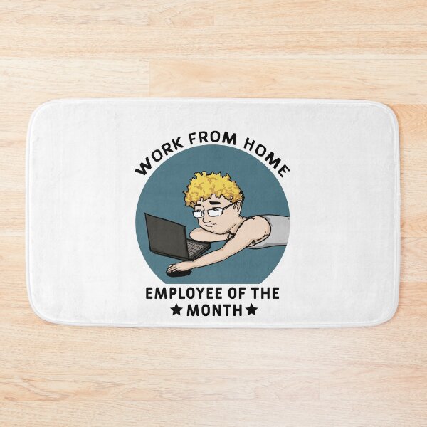 Item preview, Work From Home - Employee of the Month designed and sold by Art-Tease.