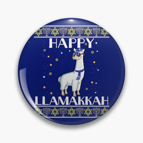Item preview, Jewish Hanukkah Gift Happy LLamakkah Llama Ugly Christmas Sweater designed and sold by maindeals.