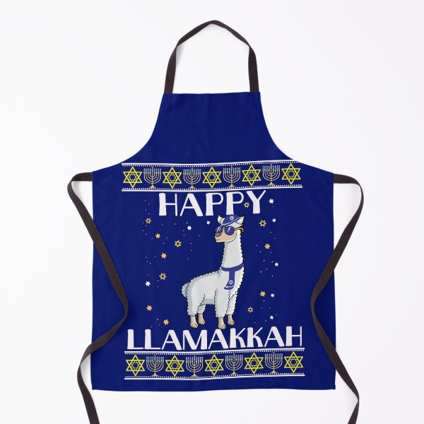 Item preview, Jewish Hanukkah Gift Happy LLamakkah Llama Ugly Christmas Sweater designed and sold by maindeals.