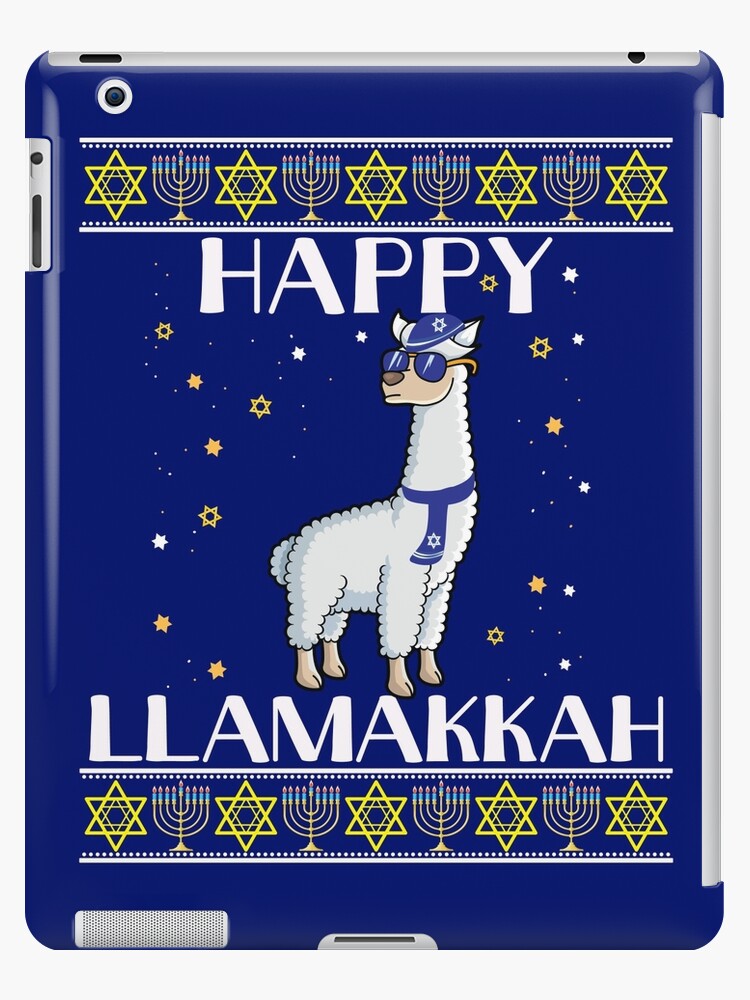 hanukkah llama sweater