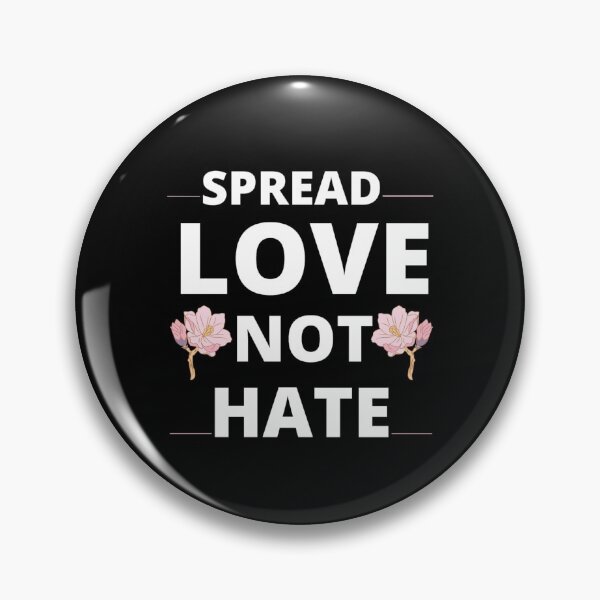 Item preview, spread love not hate designed and sold by widianeworld.