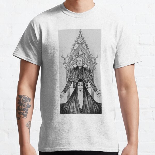 Unholy (lineart) Classic T-Shirt