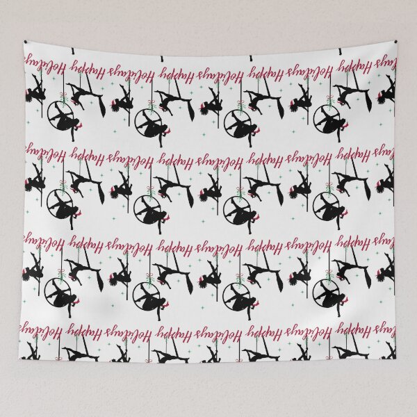 Item preview, Happy Holidays - Silks - Lyra - Pole designed and sold by jshujules.