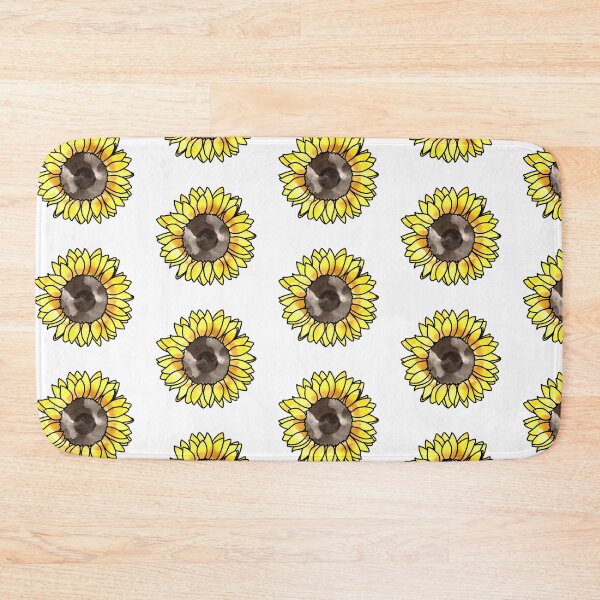 Item preview, Watercolour sunflower designed and sold by -crafty-cat-.
