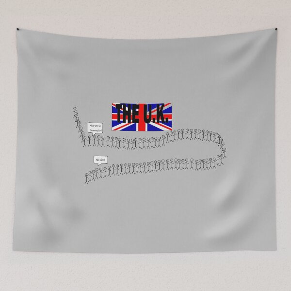 Item preview, The U.K. The Home of Queueing designed and sold by onemoormove.