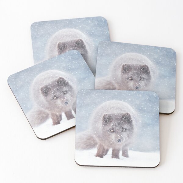 Item preview, Arctic Fox in Winter, Iceland designed and sold by dgwildlife.