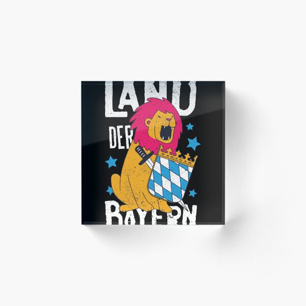 Aperçu de l'œuvre Pays des Lions Bavière Bavaroise créée et vendue par DavinciStore21.