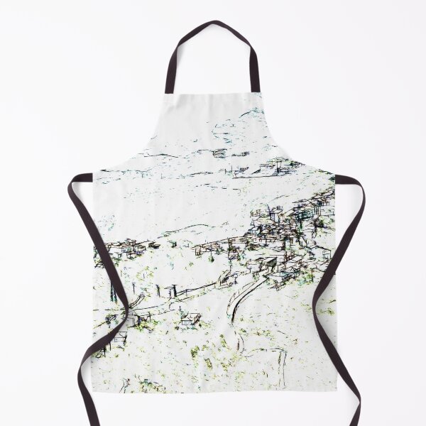 Item preview, Rocca Cilento: landscape from the castle with a village designed and sold by Giuseppe Cocco.