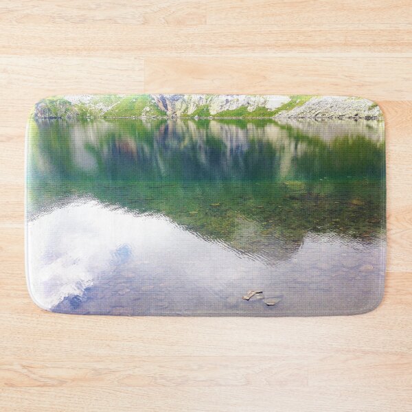 Item preview, Beautiful Water Reflection Seven Rila Lakes Bulgarian Photo With Mosaic Tiles Filter designed and sold by LuckyKermit.