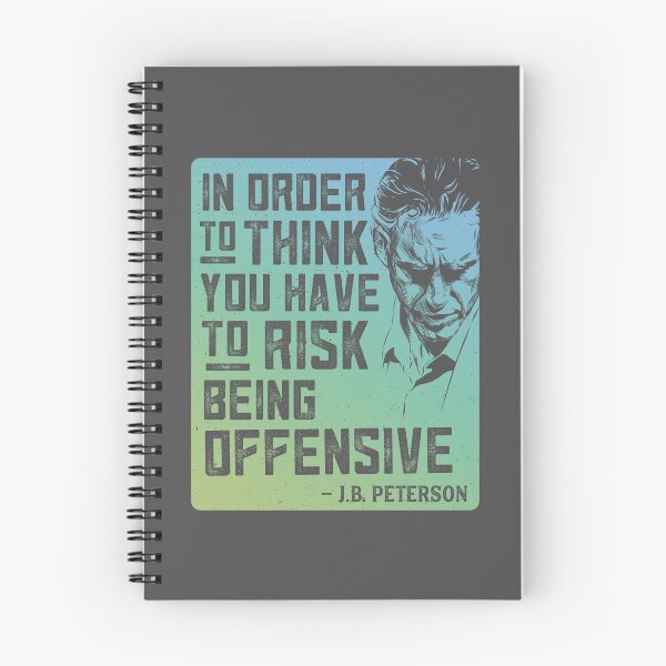 Item preview, Jordan Peterson Quote in Aqua Blue designed and sold by VerityVox.