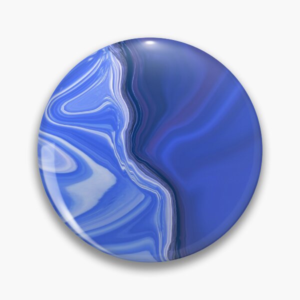 Item preview, Abstract Blue Violet Marbling art Wave designed and sold by Butterfly-Dream.