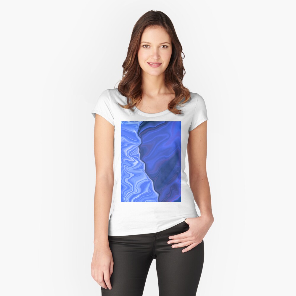 Item preview, Fitted Scoop T-Shirt designed and sold by Butterfly-Dream.