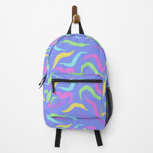 Item preview, Pastel Worms in Blue designed and sold by Miranda Benson.