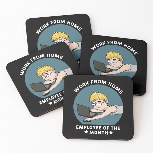 Item preview, Work from home - Employee of the month designed and sold by Art-Tease.